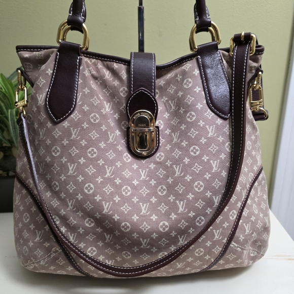 Louis Vuitton | Authentic Monogram Idylle Elegie Tote In Red Sepia - Picture 2 of 16